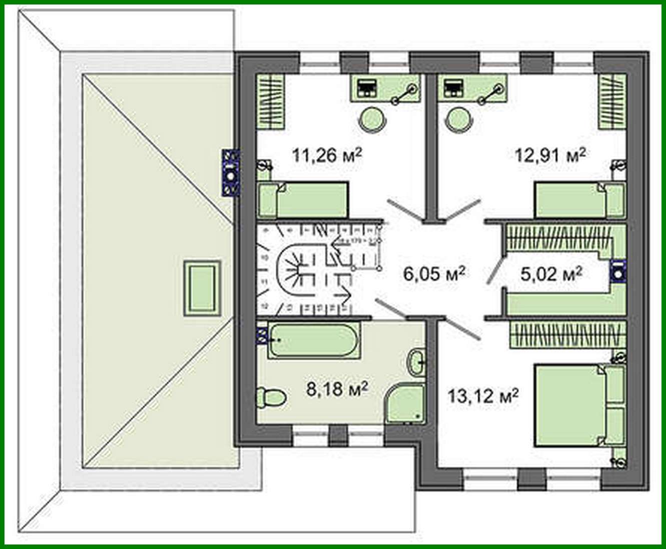 Galería de visualizaciones - Hermosa casa de dos plantas color café