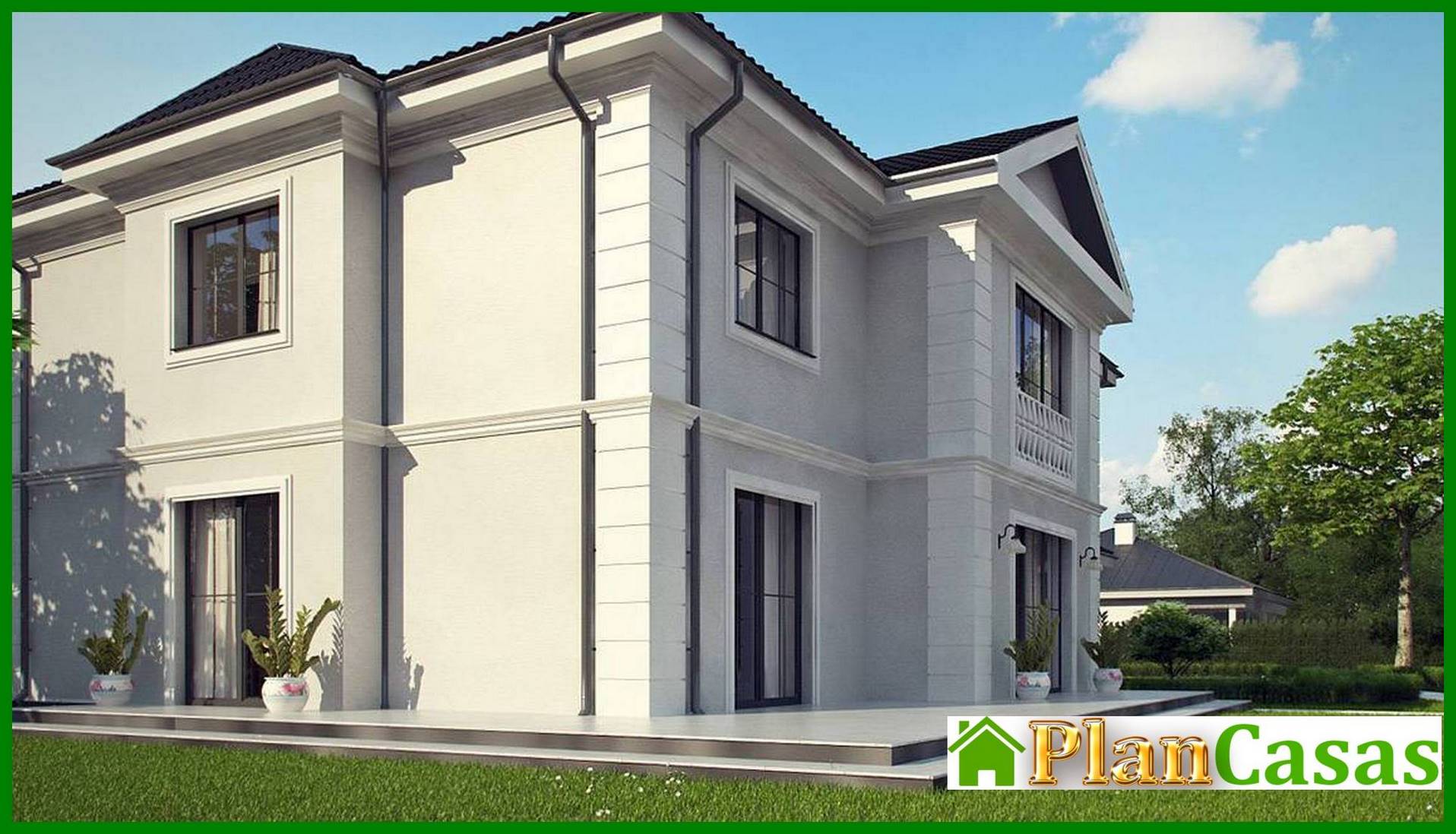 Visualization gallery - The project of the mansion in the noble style