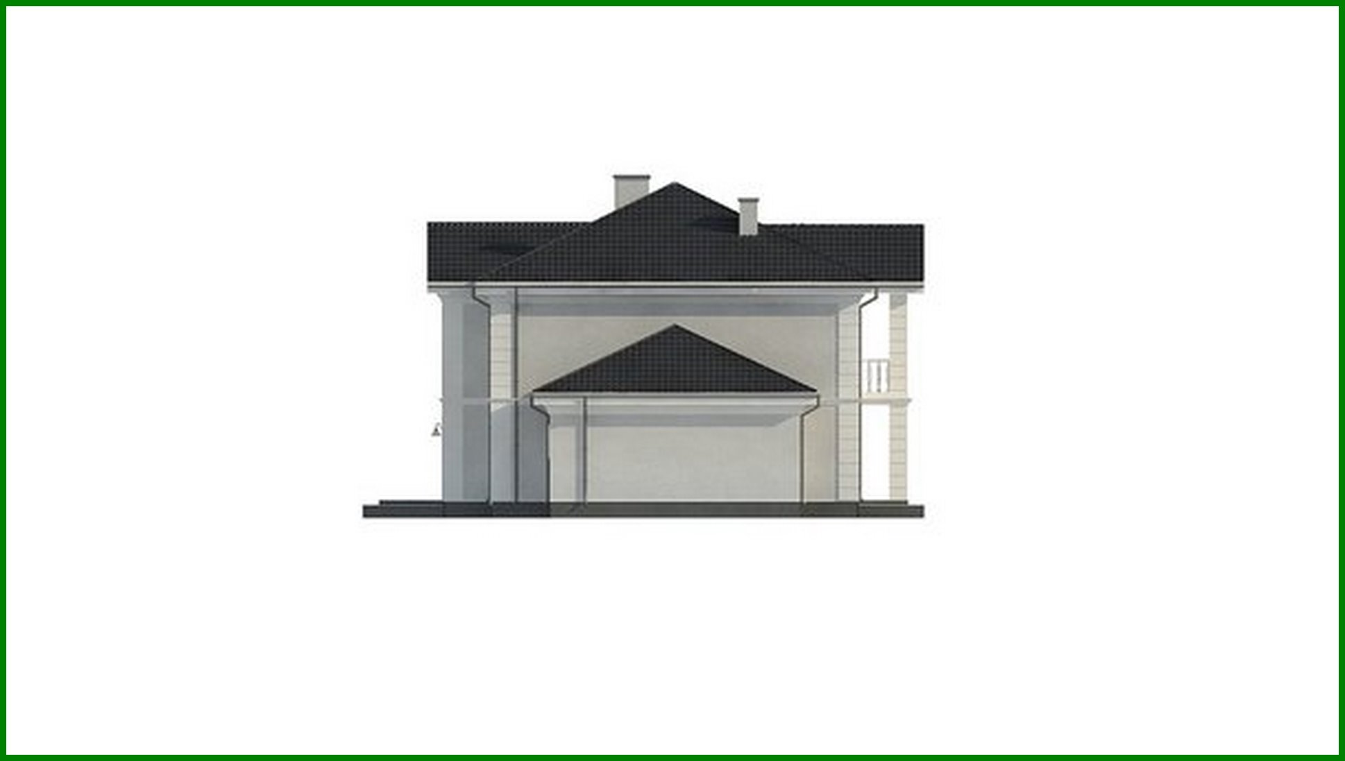 Visualization gallery - The project of the mansion in the noble style