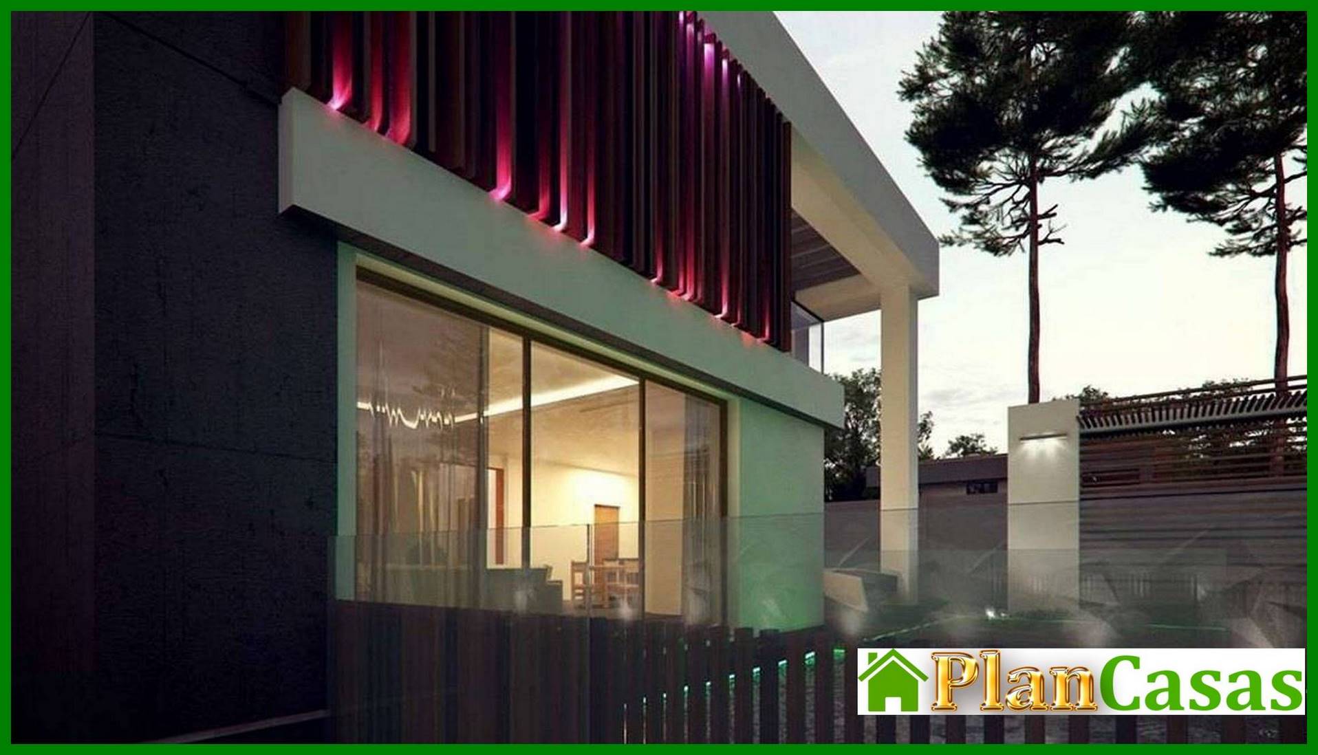 Visualization gallery - High-tech fashionable two-story house project