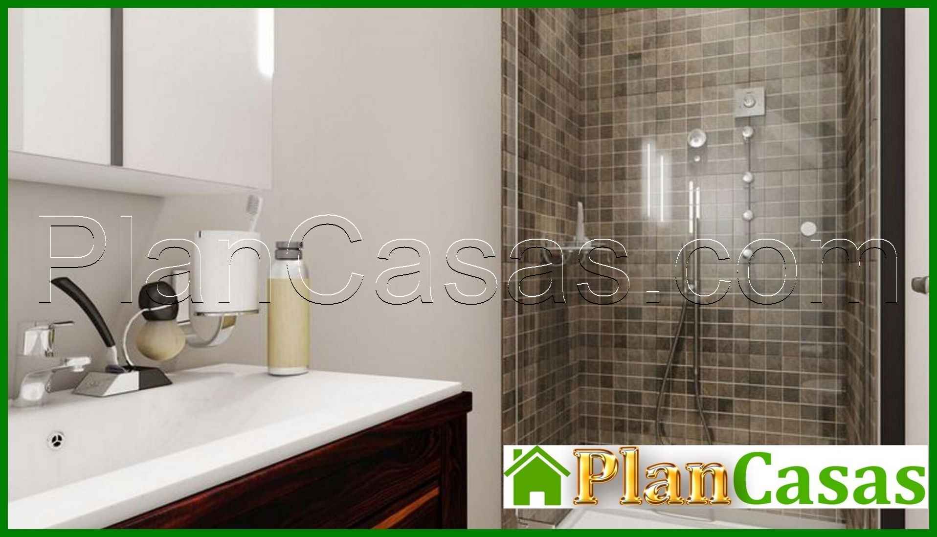 Visualization gallery - Plan of a small country house of 60m2