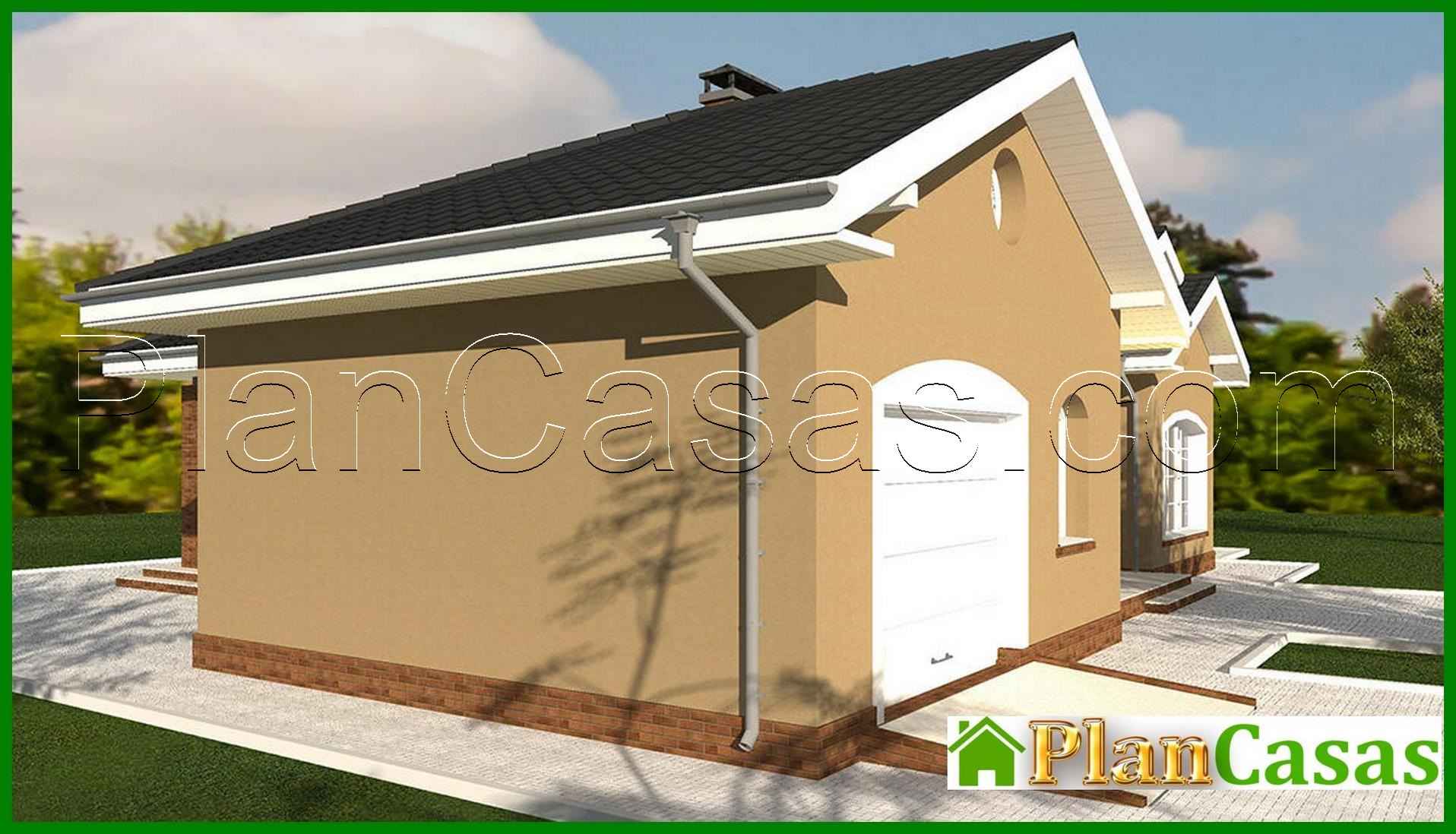 Visualization gallery - The Plan for building a one-story country house