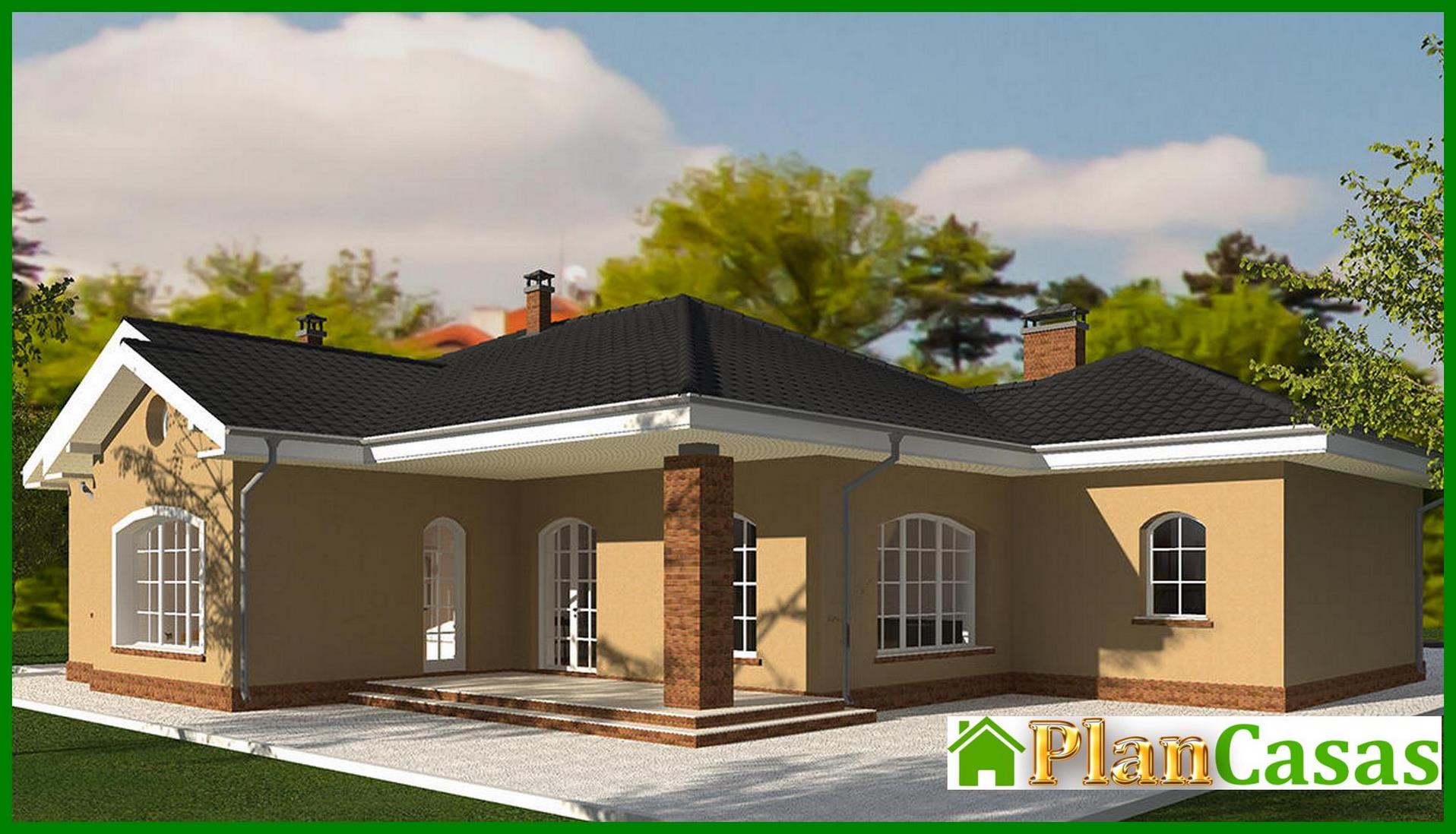 Visualization gallery - The Plan for building a one-story country house