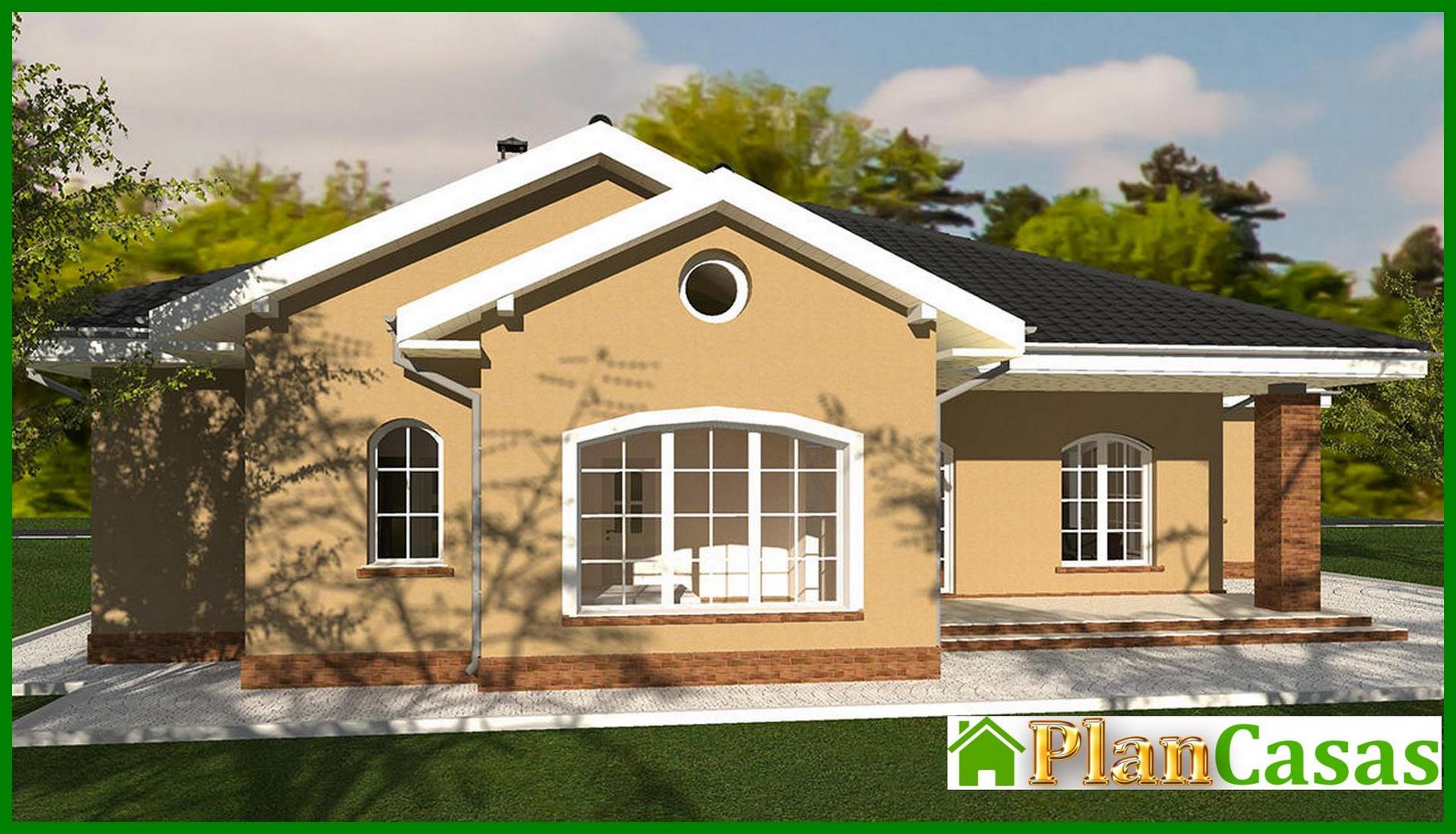 Visualization gallery - The Plan for building a one-story country house