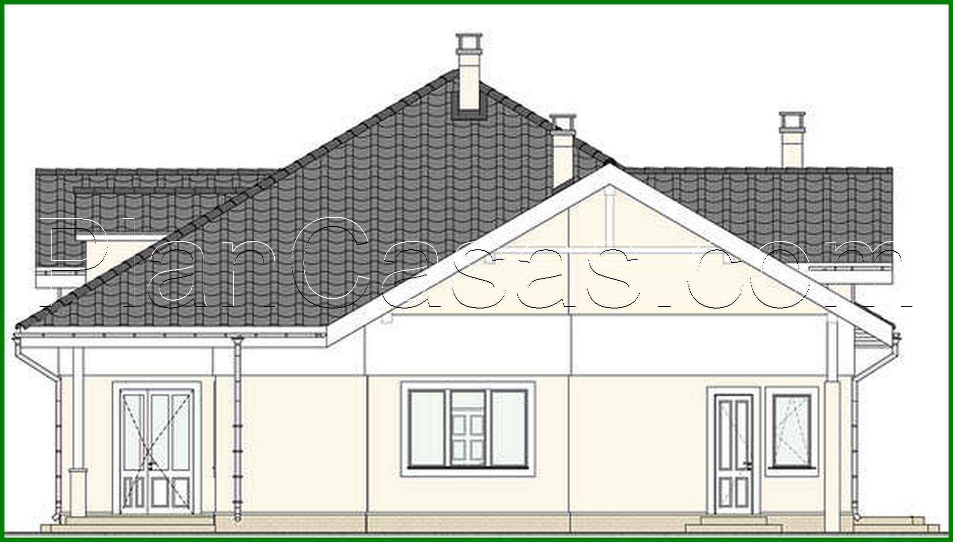 Visualization gallery - The project of a spacious house for a large family with an area of 248 square meters