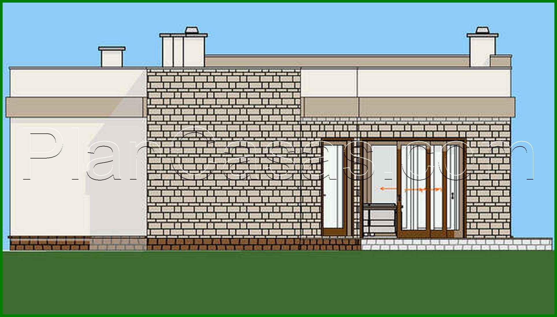 Visualization gallery - Beautiful small house with pool