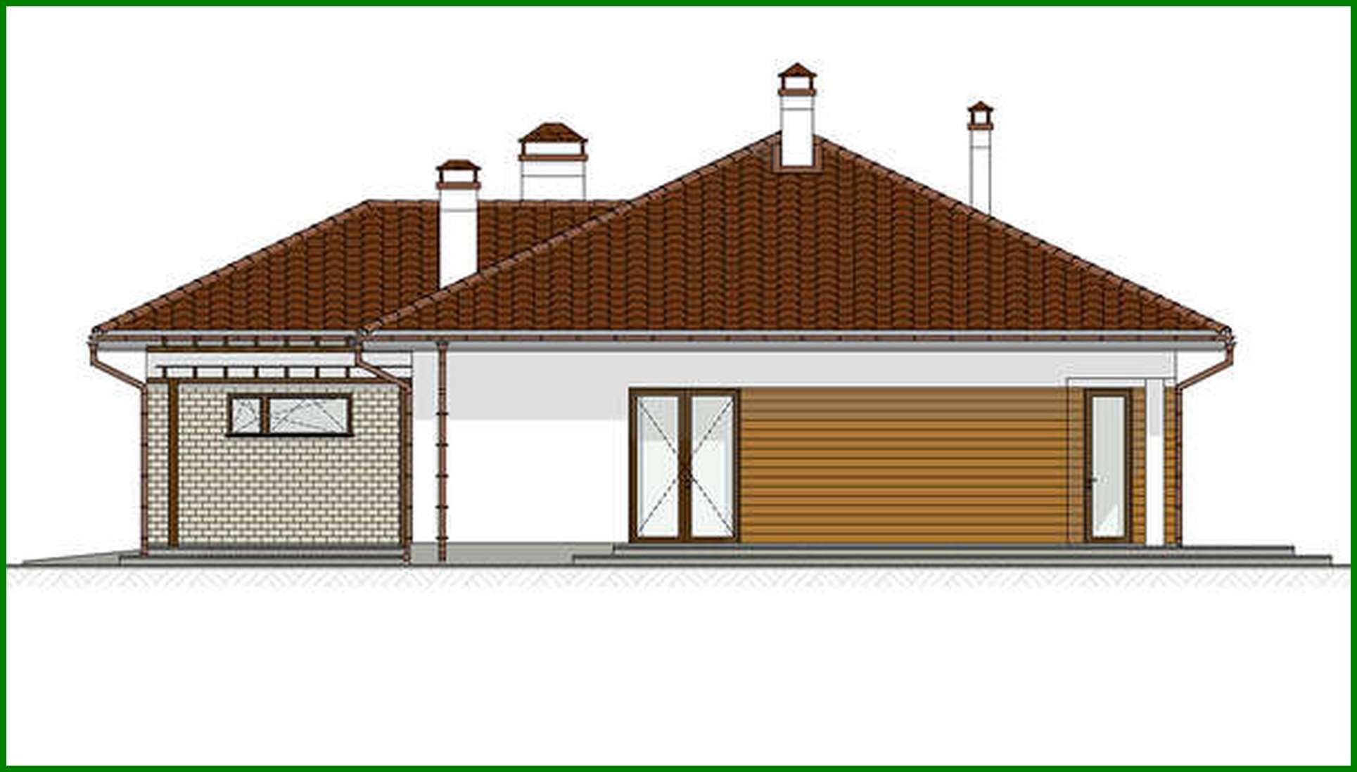 Visualization gallery - Beautiful one-storey house