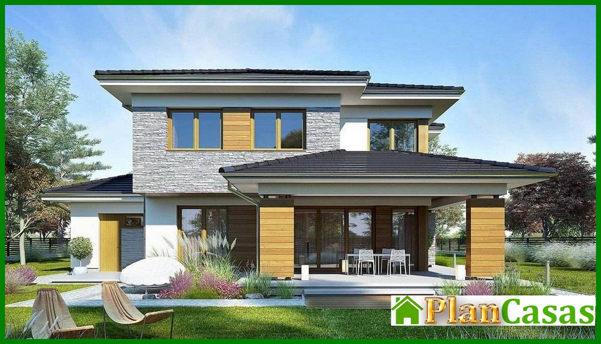 Stylish home with a second light house plan