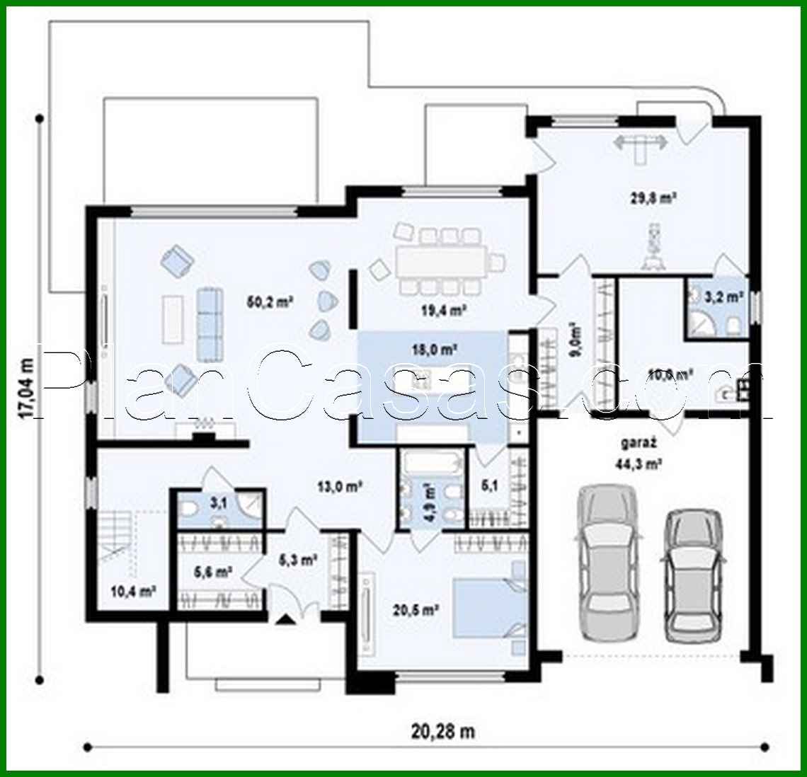 Visualization gallery - The project of a chic modern mansion