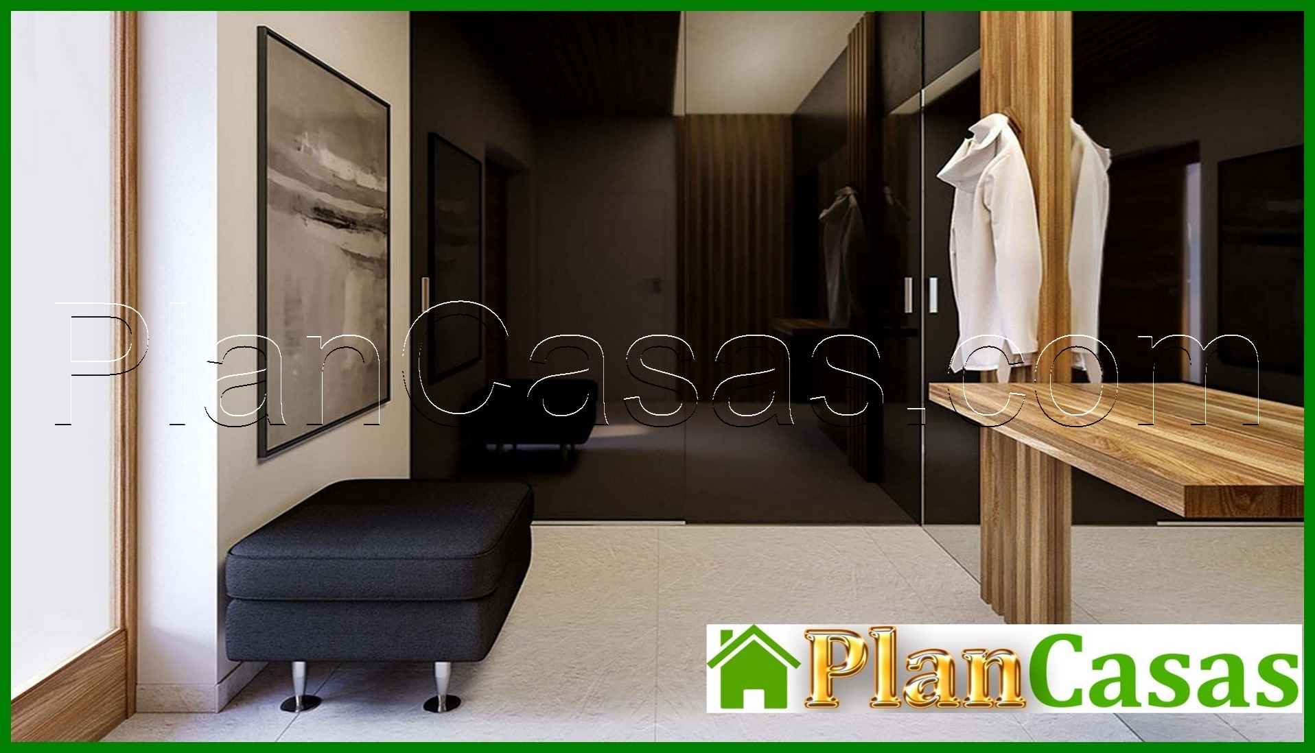 Visualization gallery - One-story stylish cottage with a spacious living room