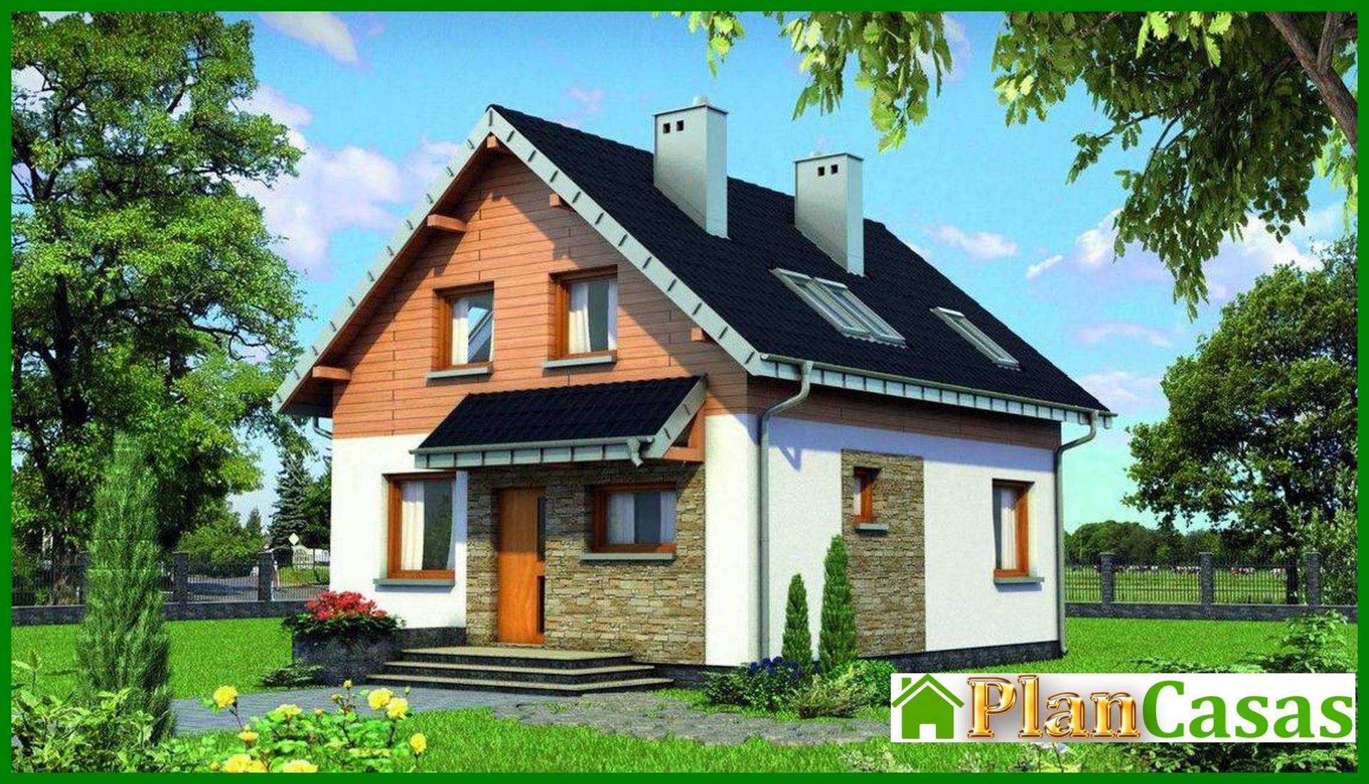 Visualization gallery - Attic cottage with dimensions 8 to 8