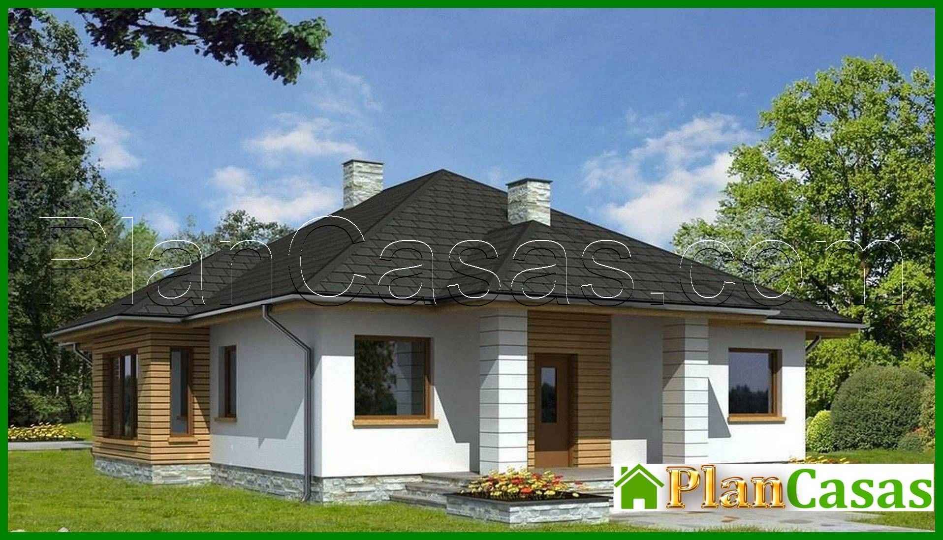 Visualization gallery - Modern house with a living area of over 100 squares