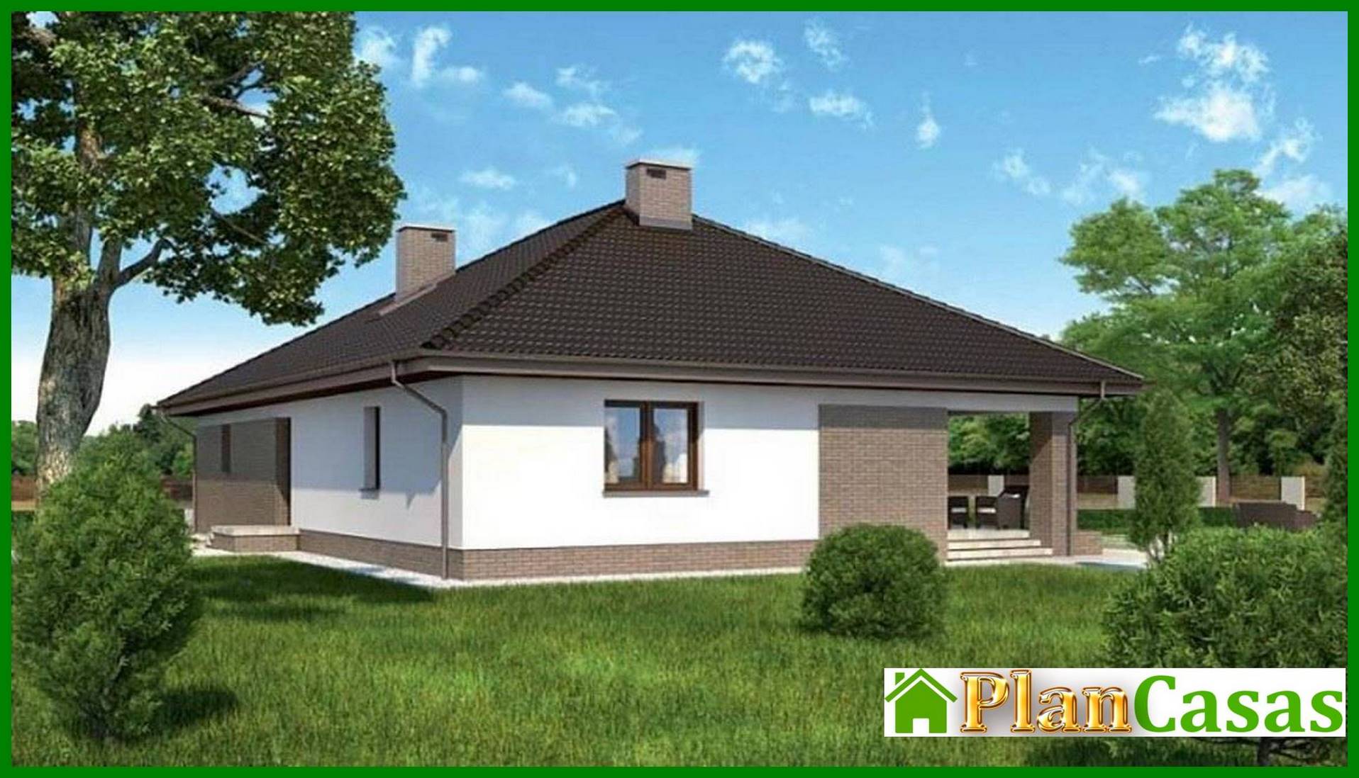 Visualization gallery - One-story refined building