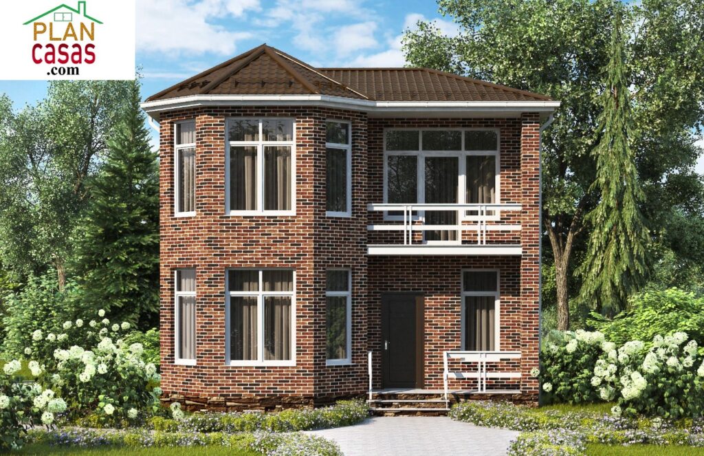 Two storey house house plan