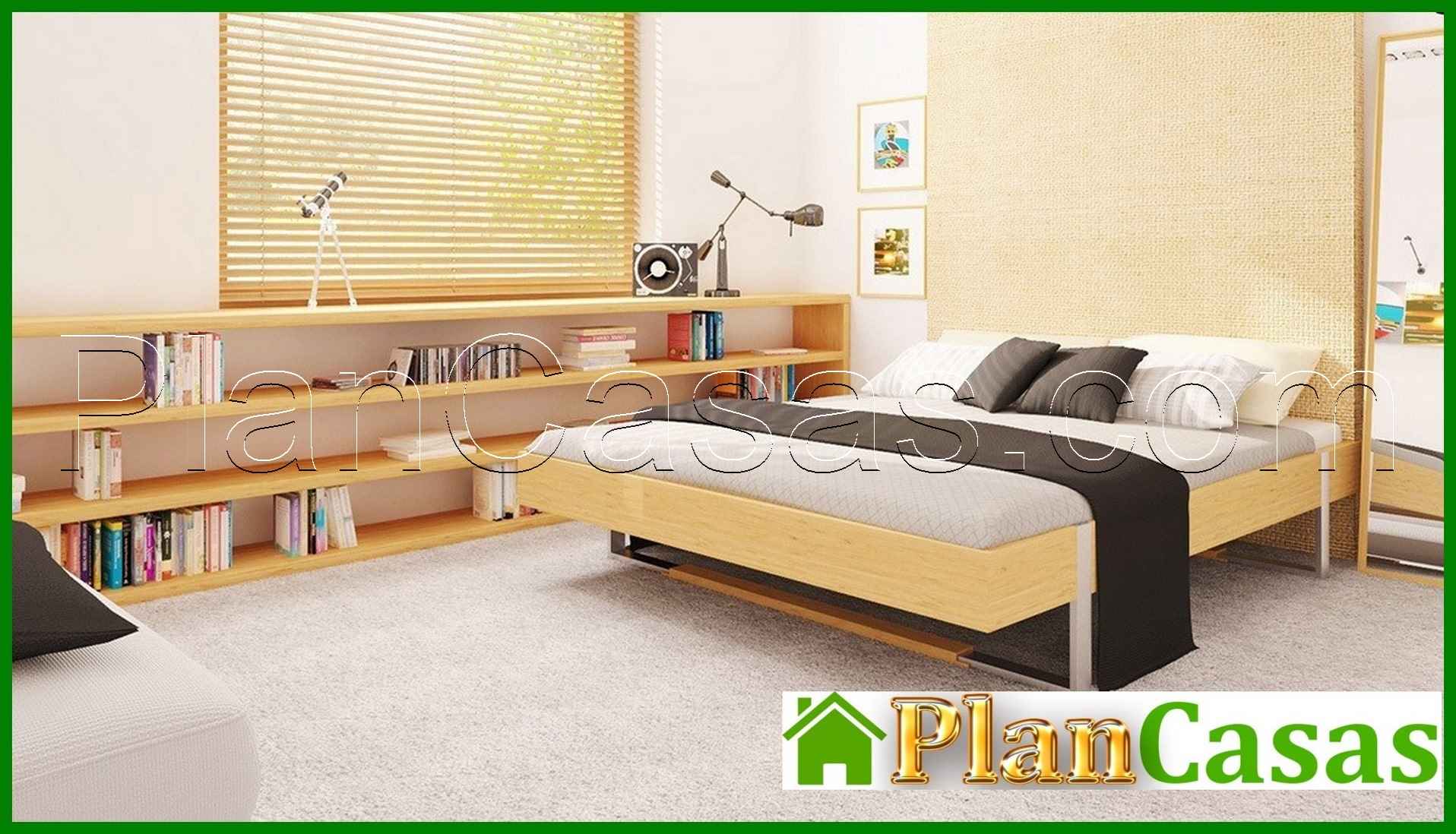 Visualization gallery - Project of a house with a multi-pitched roof, bay window and fireplace