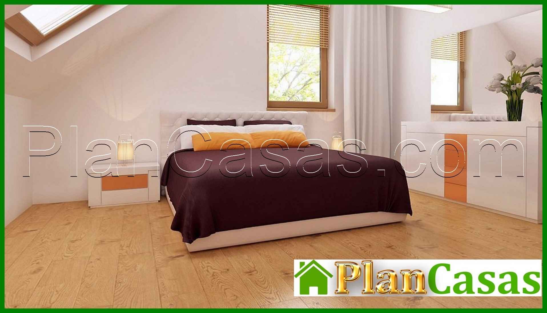 Visualization gallery - Project of a house with a loft in a traditional style