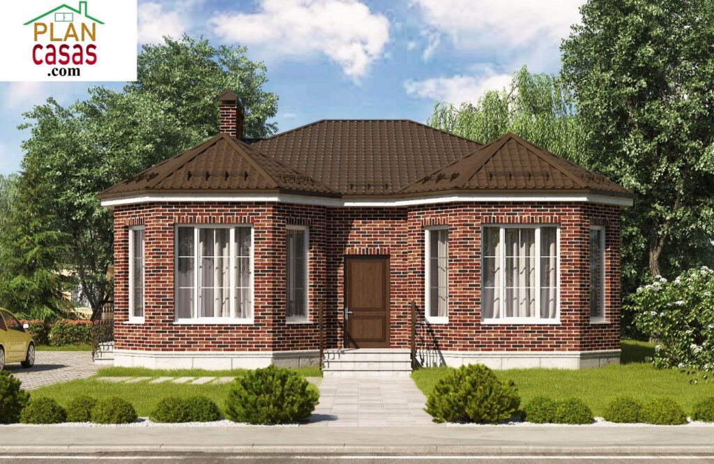 One storey house house plan