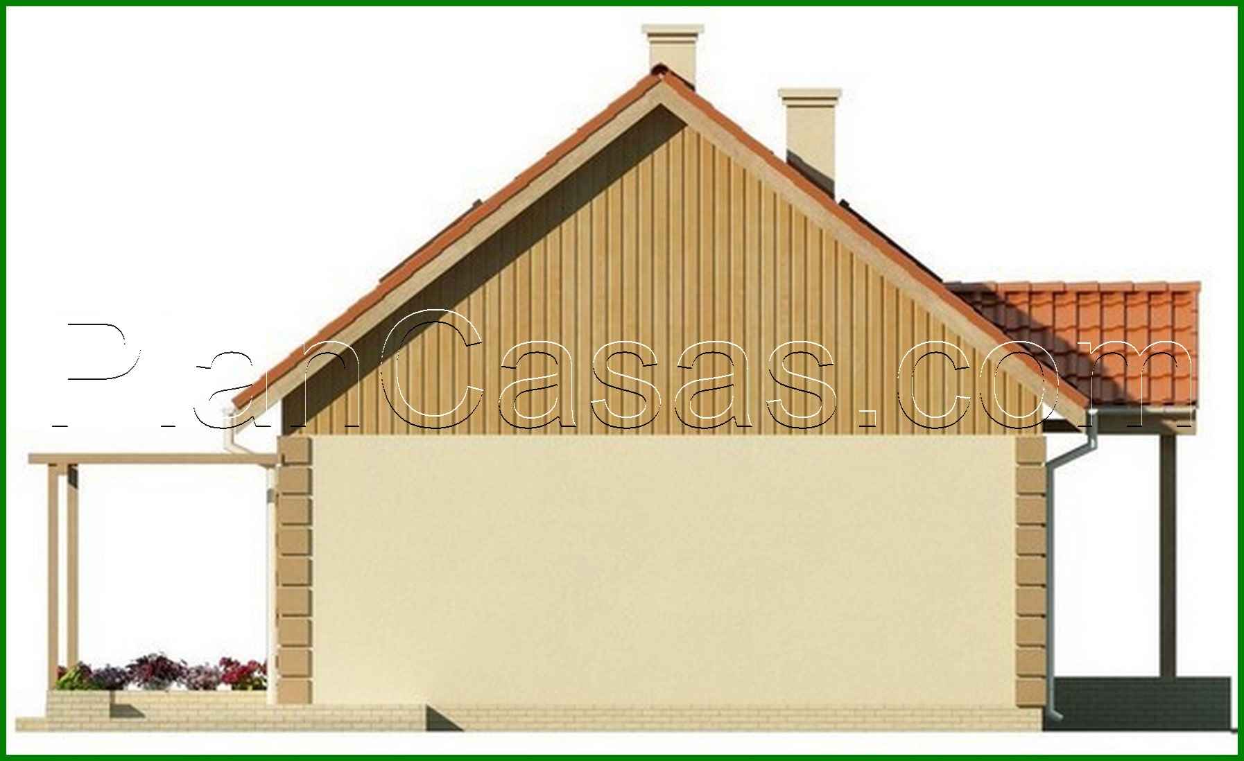 Visualization gallery - The project of a cozy house with an additional bedroom