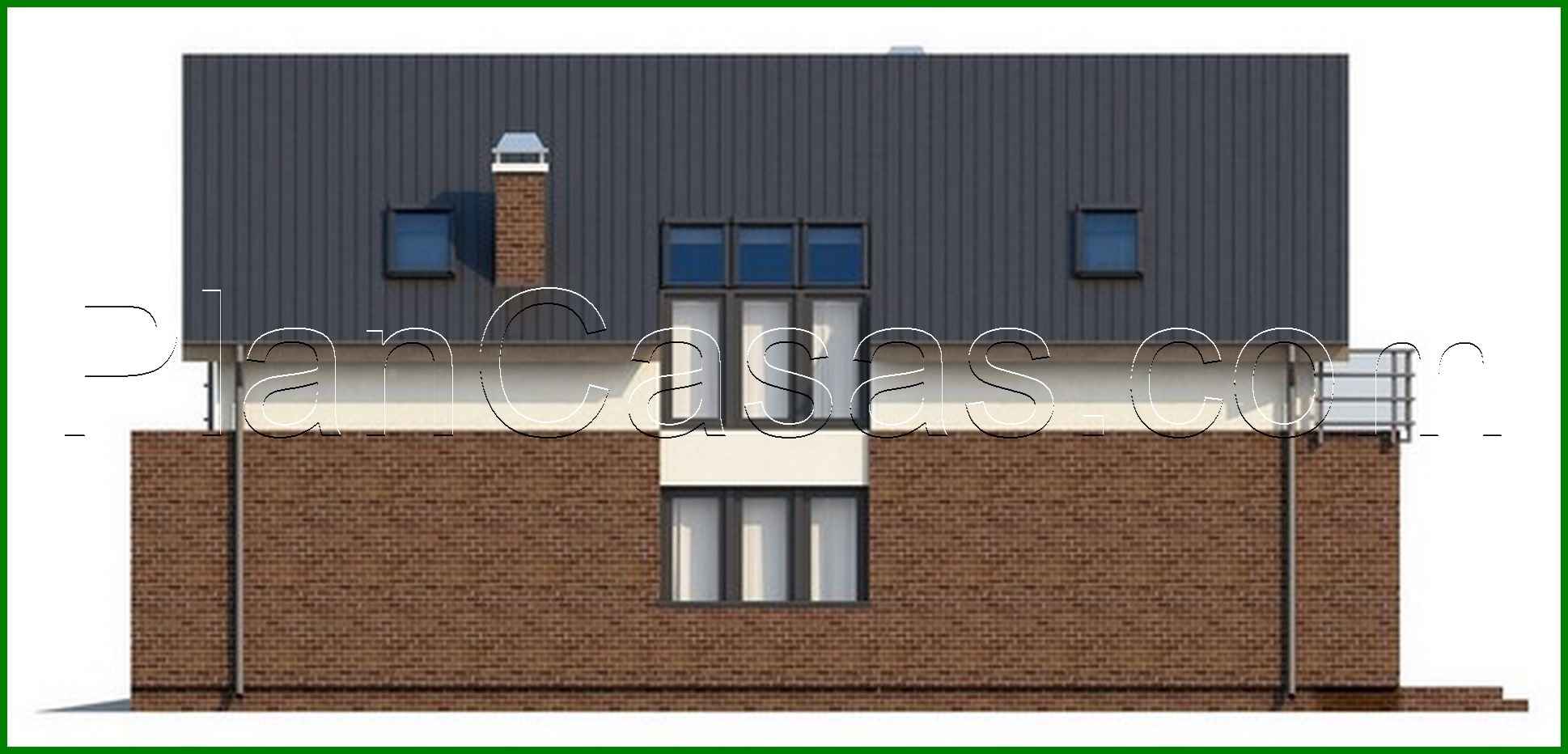 Visualization gallery - House project with attic and built-in garage