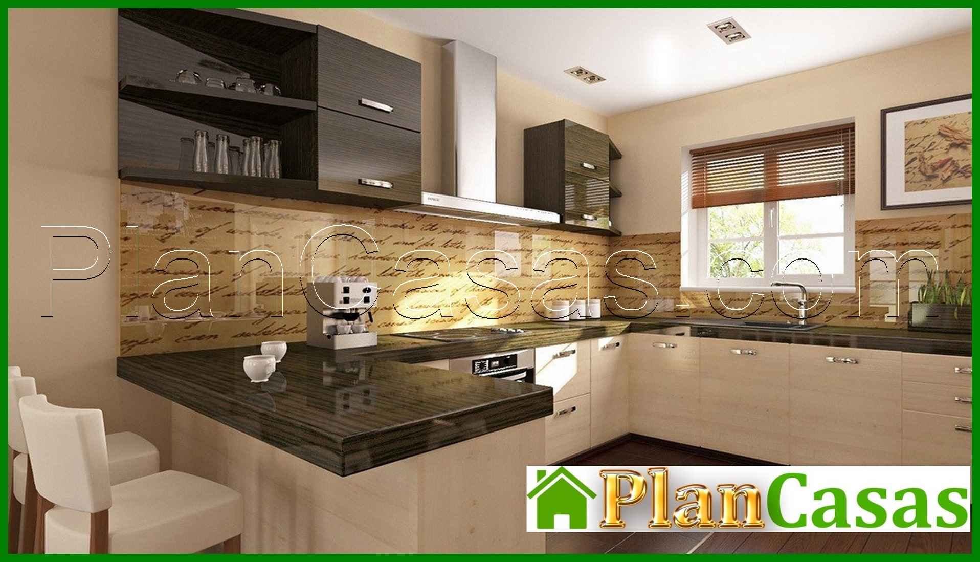 Visualization gallery - Cottage project with balconies