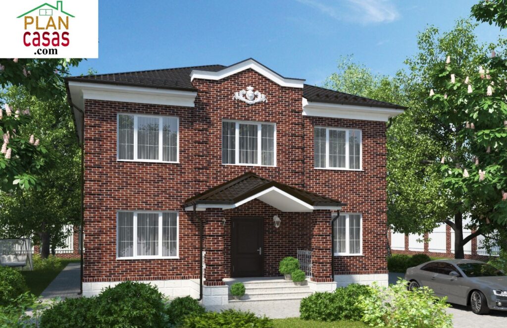 Two storey house house plan