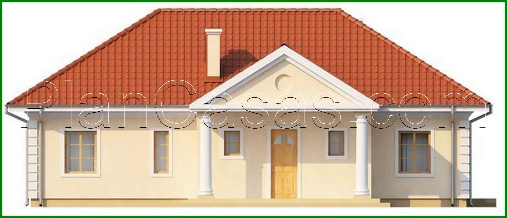 Visualization gallery - The project of the house in the noble style of a noble estate