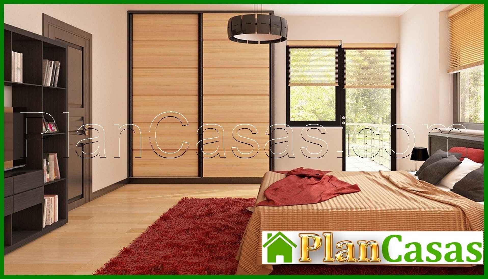 Visualization gallery - The project of a two-story house with a side garage