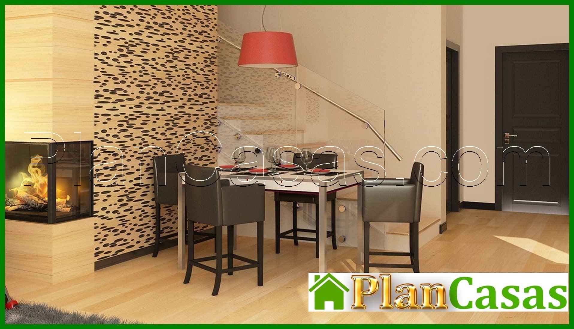 Visualization gallery - The project of a two-story house with a side garage