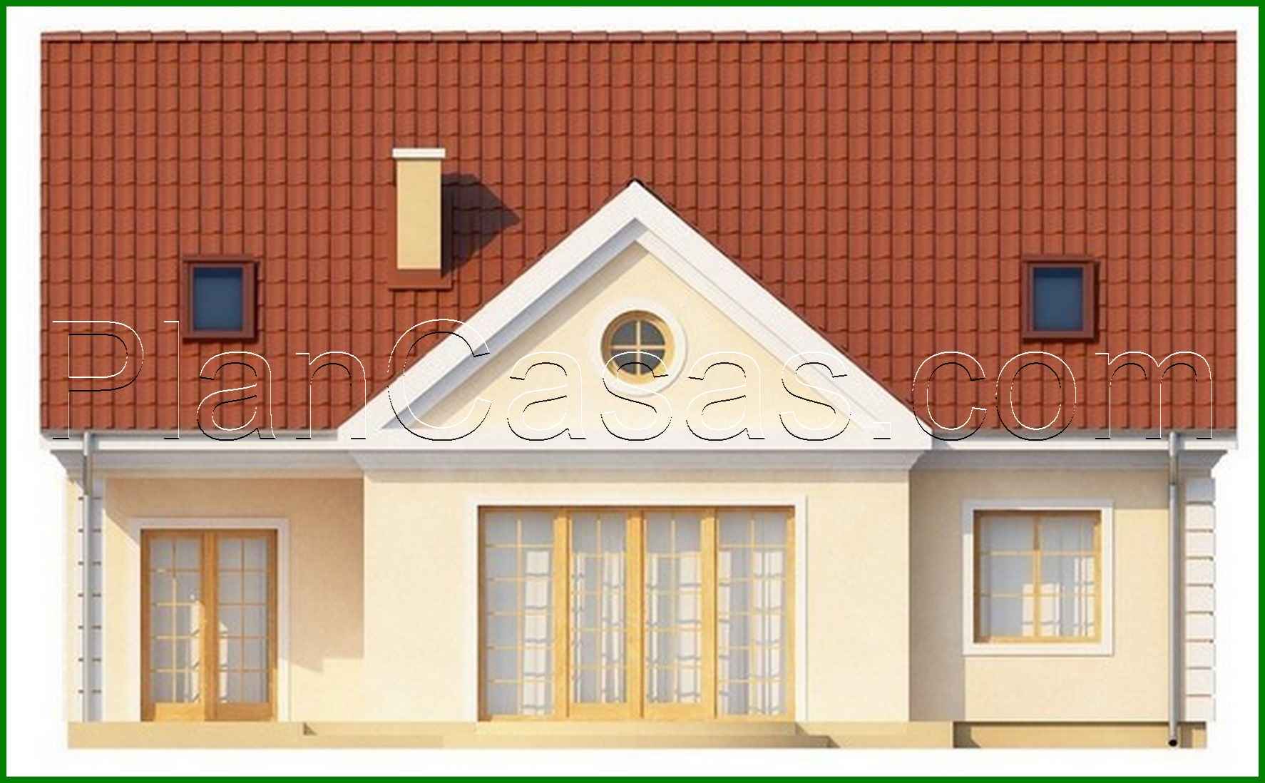 Visualization gallery - House project with an additional bedroom on the ground floor