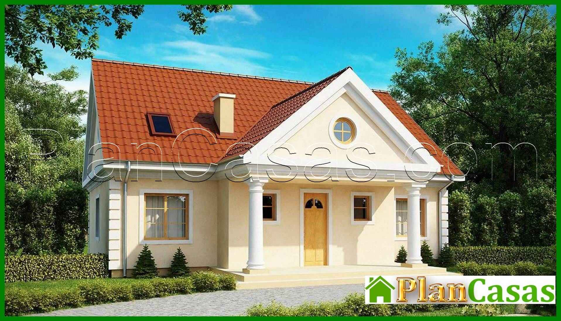 House project with an additional bedroom on the ground floor house plan