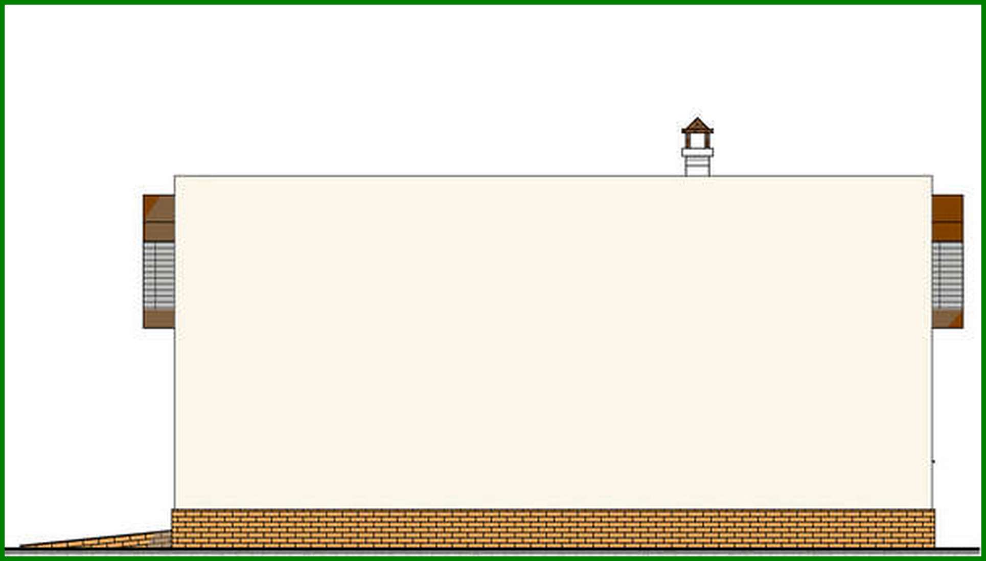 Visualization gallery - The project of a car garage with an area of 38 square meters. m