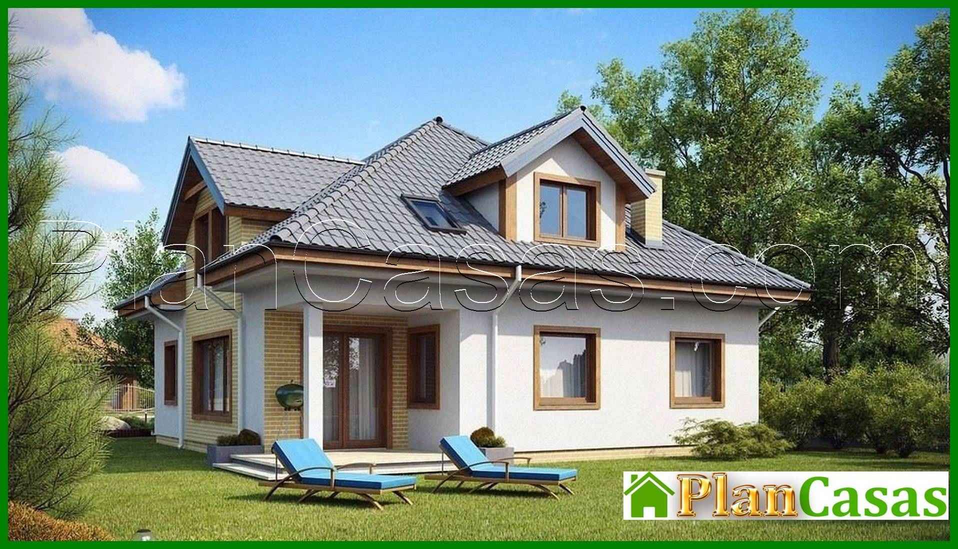 Visualization gallery - House project with attic, technical room, extra bedroom