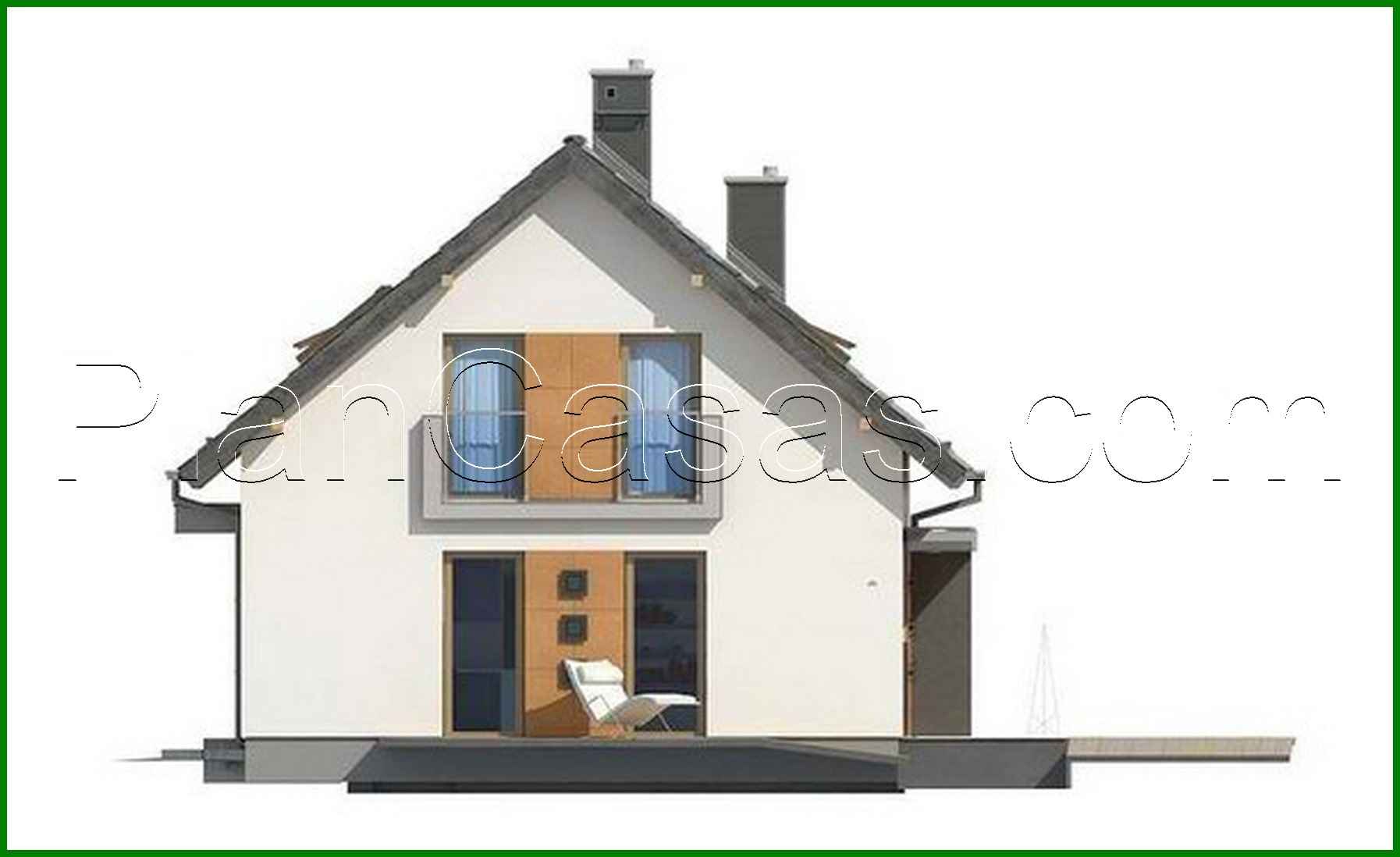 Visualization gallery - Small house project with attic and garage