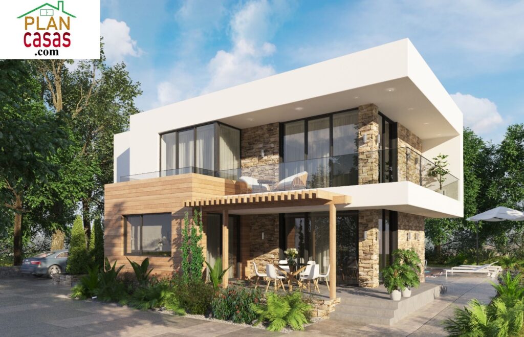 Modern house house plan