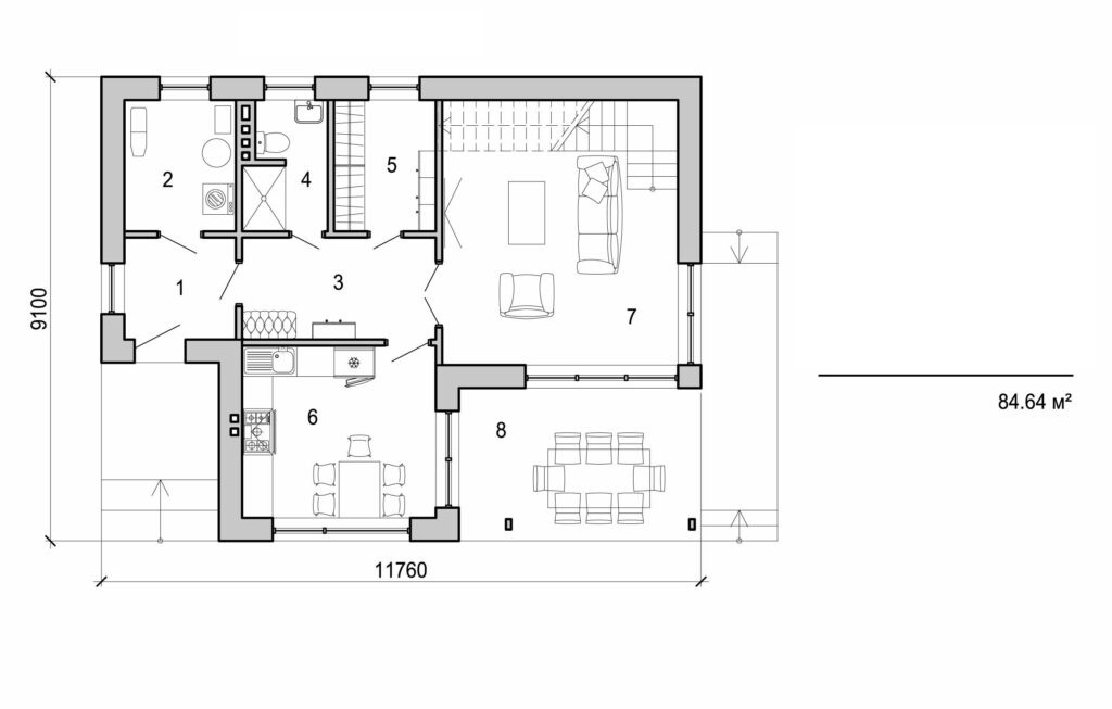 Visualization gallery - Modern house