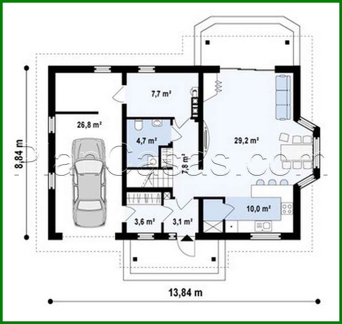 Galería de visualizaciones - Proyecto de casa de campo con garaje integrado, mirador y balcón