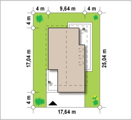 Galería de visualizaciones - Proyecto de casa con una gran terraza sobre el garaje