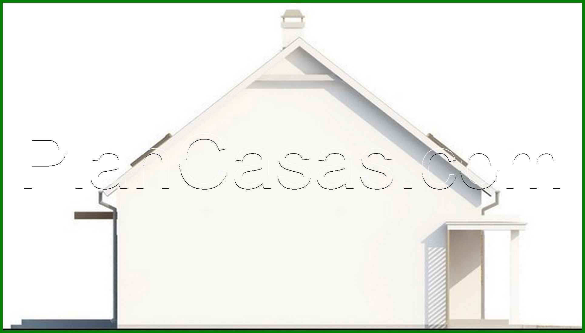 Galería de visualizaciones - Proyecto de casa con ático, mirador acristalado y garaje