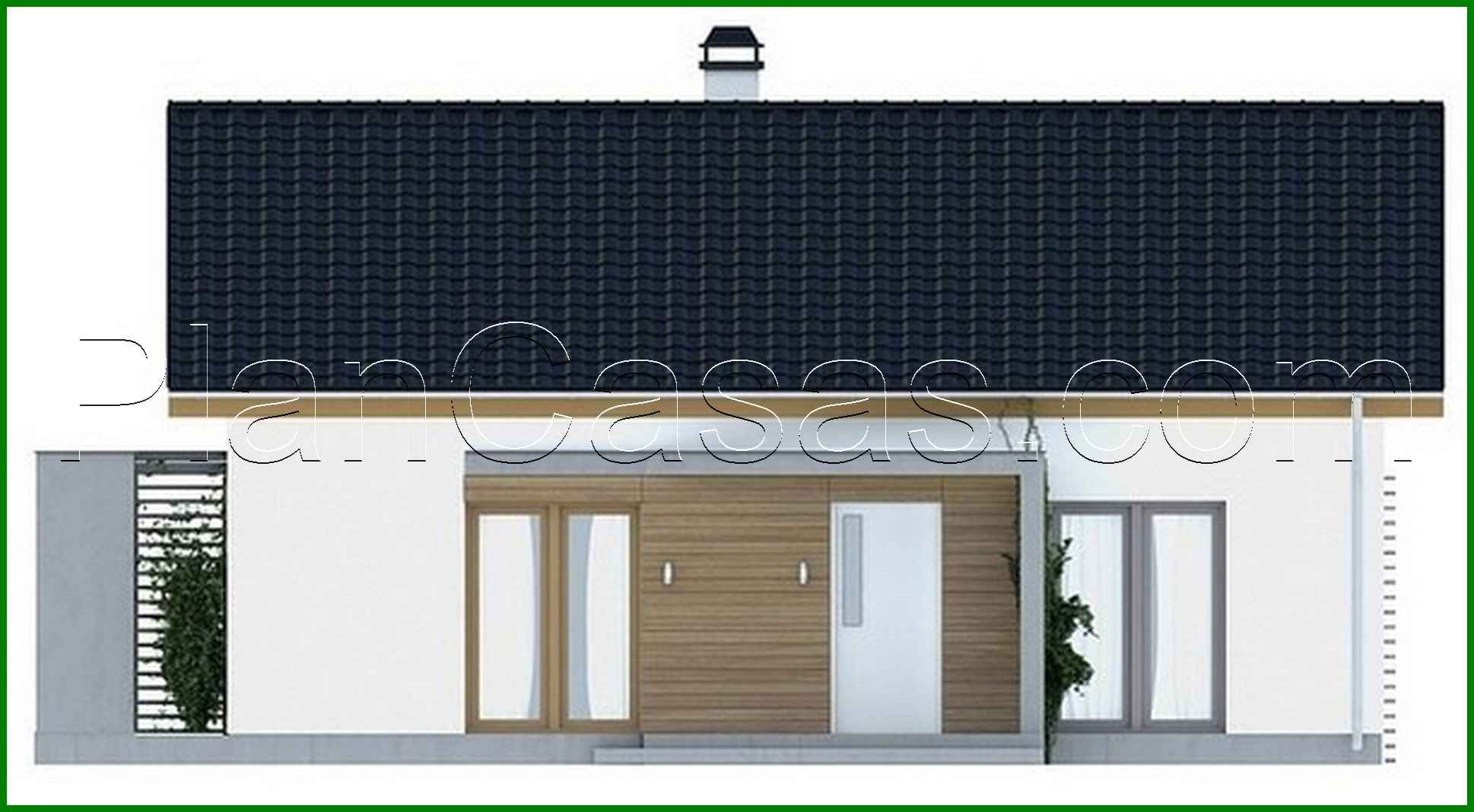 Visualization gallery - Project of a classic house of modern layout