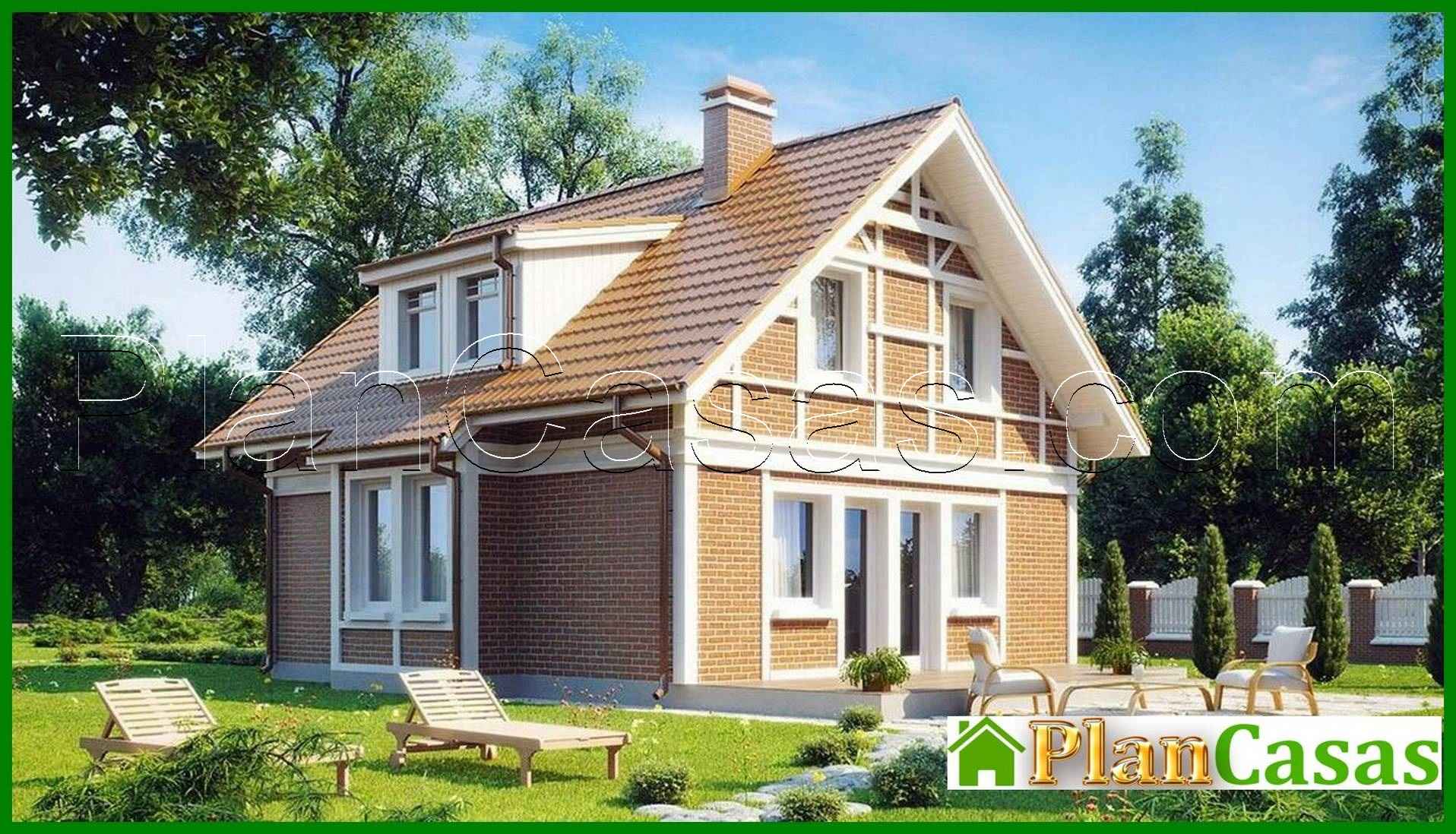 Visualization gallery - Project of a small house with an office on the ground floor