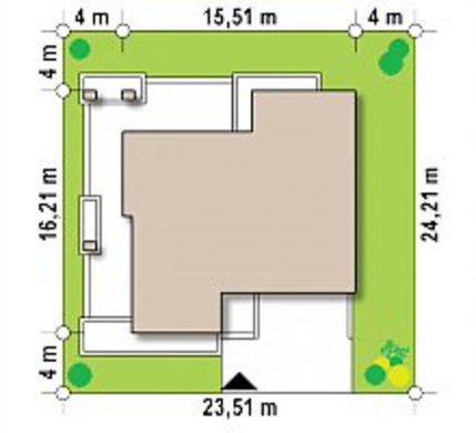 Visualization gallery - Project of a modern mansion with an area of ​​234 square meters. m in the style of minimalism