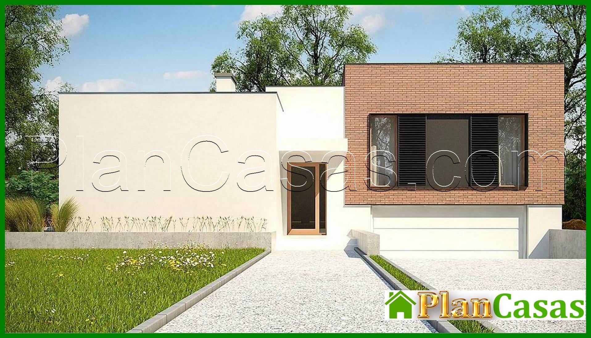 Visualization gallery - Project of a modern mansion with an area of ​​234 square meters. m in the style of minimalism