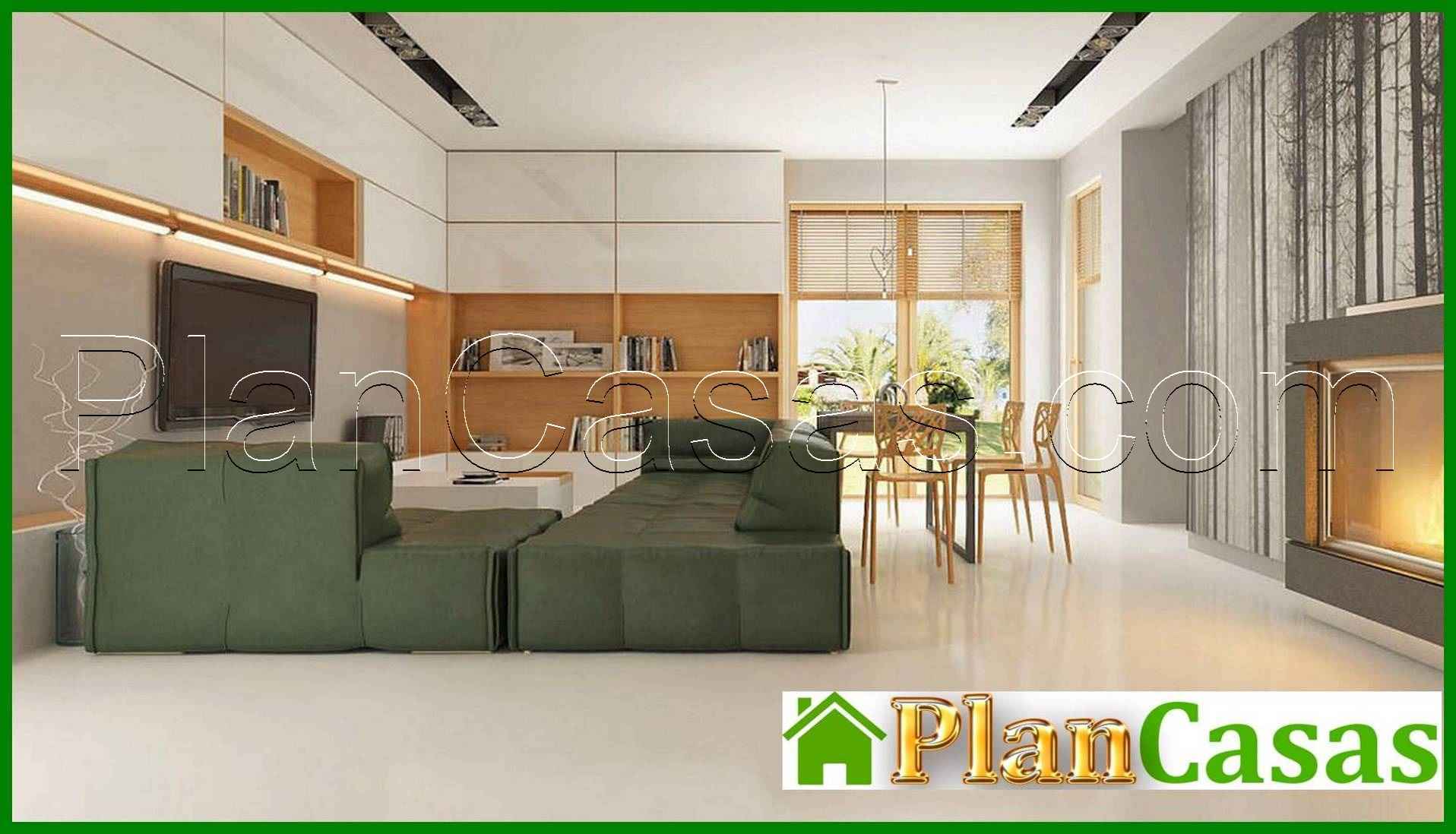 Visualization gallery - Plan of a modern residential building on 148 square meters. m in the style of minimalism