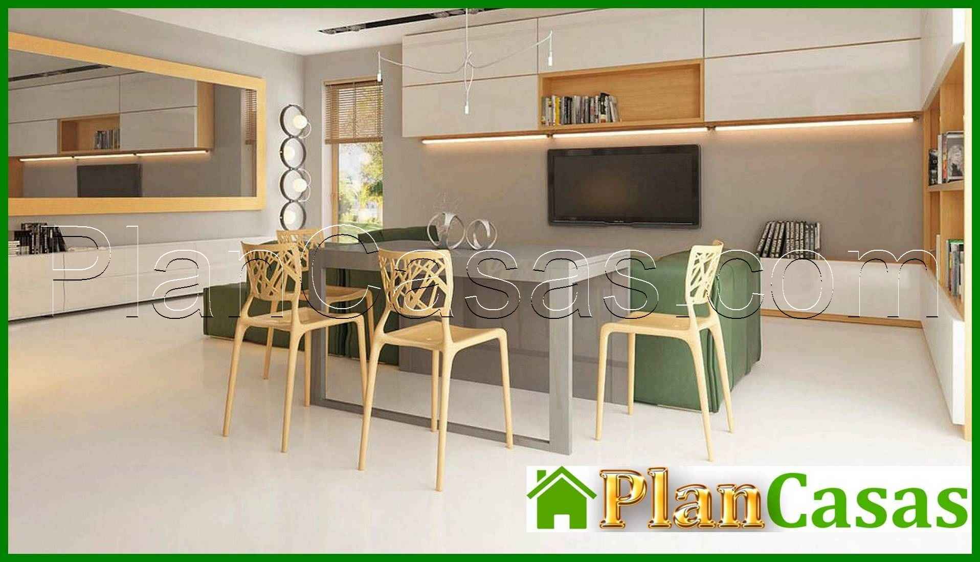 Visualization gallery - Plan of a modern residential building on 148 square meters. m in the style of minimalism