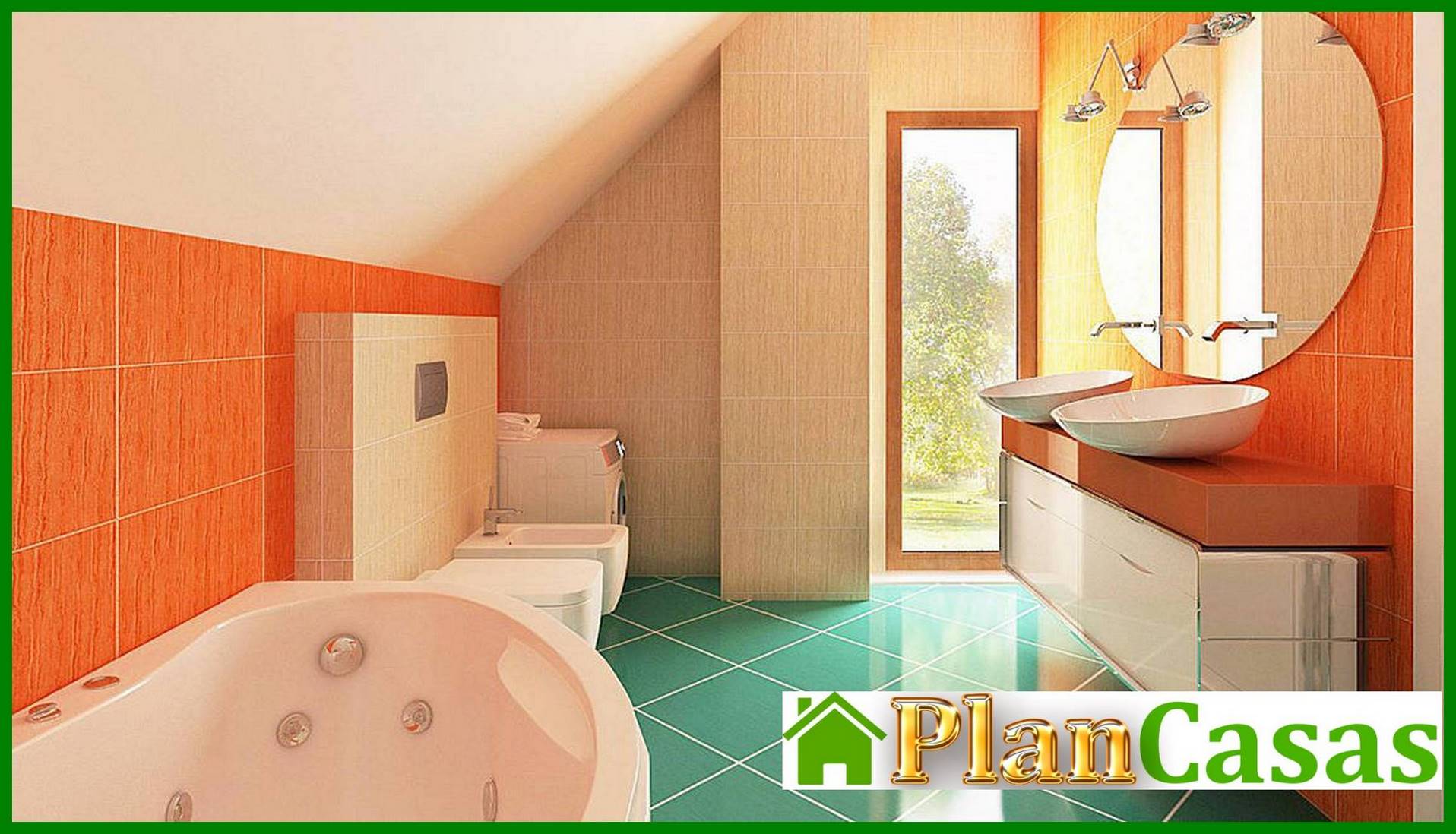 Visualization gallery - The project of a two-story house on 133 square meters m with french balconies