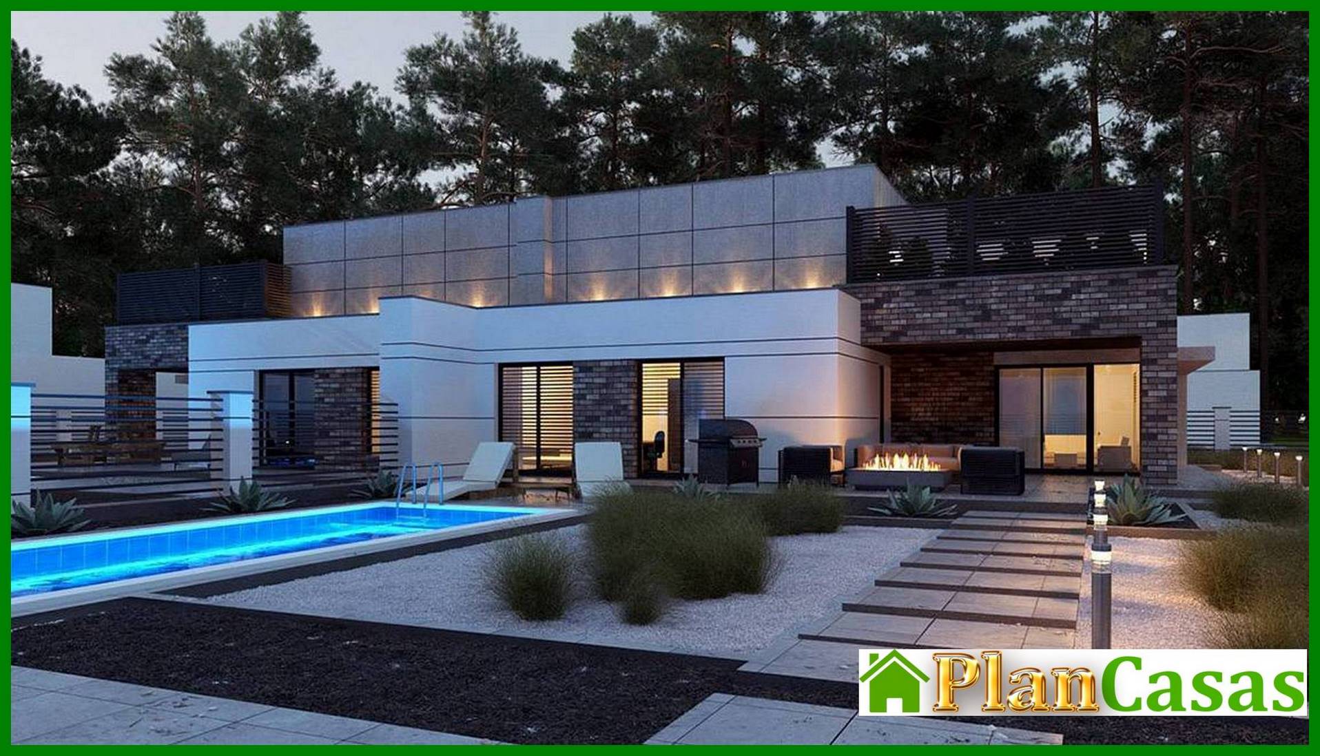 Visualization gallery - The project of a chic mansion on 246 square meters. m for a large family from different generations