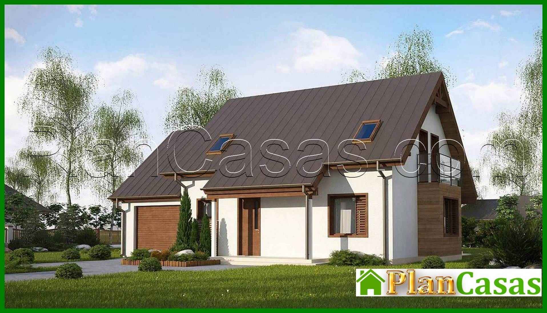 A beautiful house with gable roof house plan
