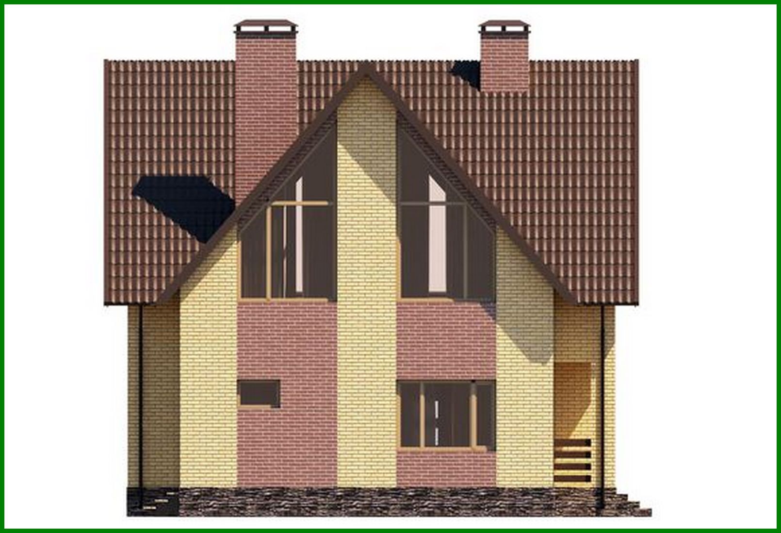 Visualization gallery - Beautiful mansion with a combined kitchen-dining room