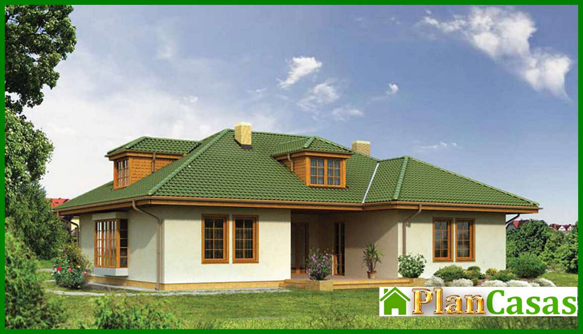 Visualization gallery - Attractive two-story apartment building