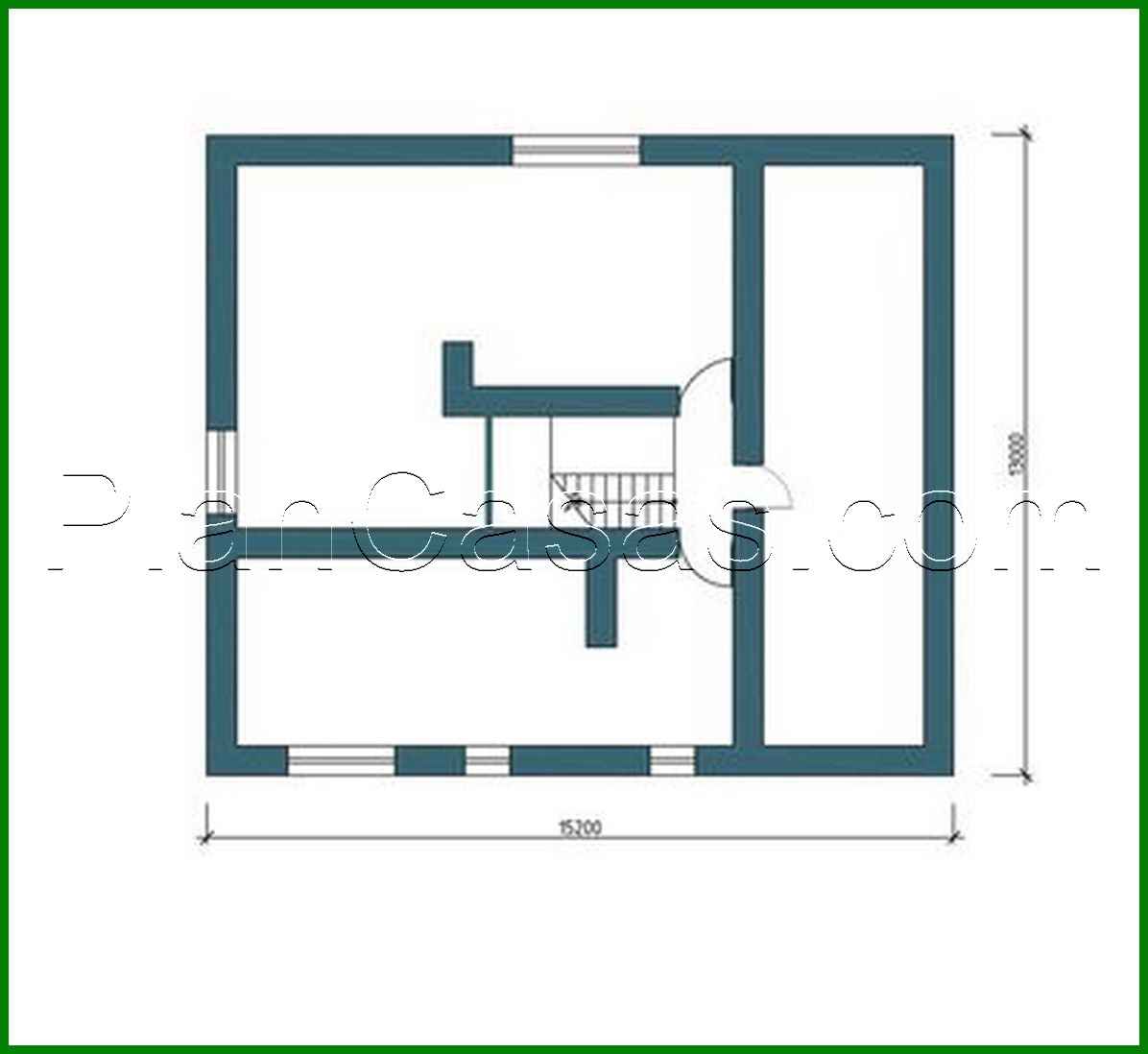 Visualization gallery - Spacious two-story house with a basement